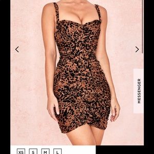 Leopard House of CB dress